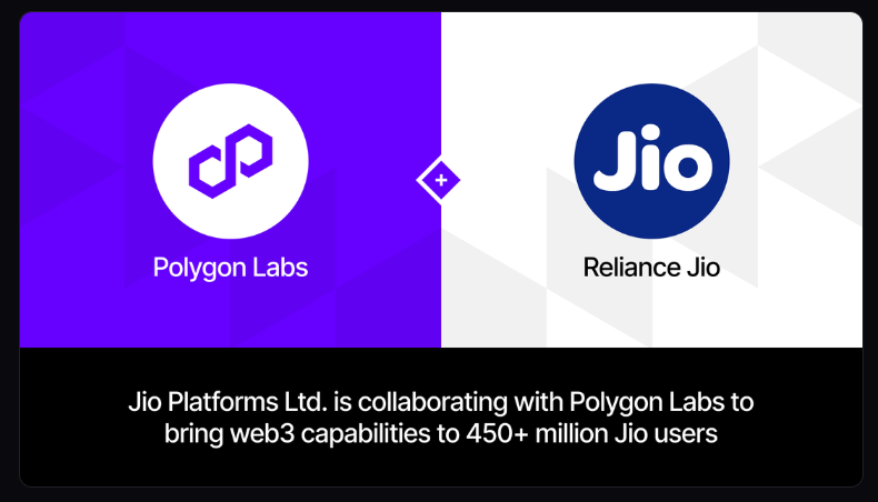 Polygon Lab And Jio Collaboration