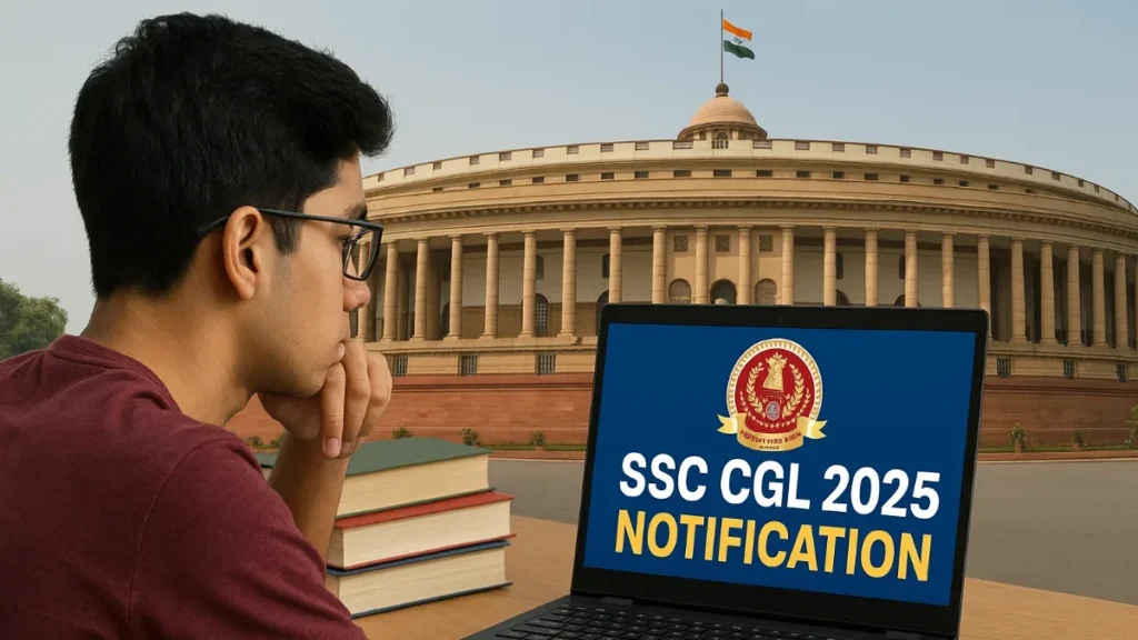 SSC CGL Recruitment 2025 (आवेदन प्रक्रिया)