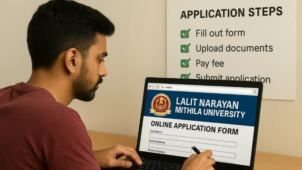 LNMU PG 2nd Semester Admission ऑनलाइन आवेदन कैसे करें?