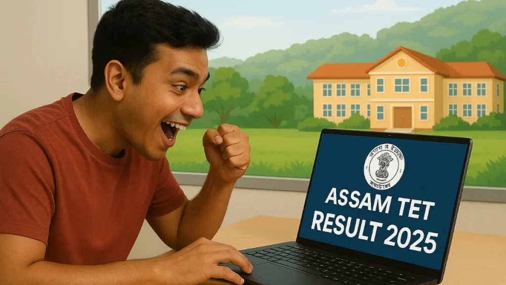 Assam TET Result 2025 कैसे चेक करें