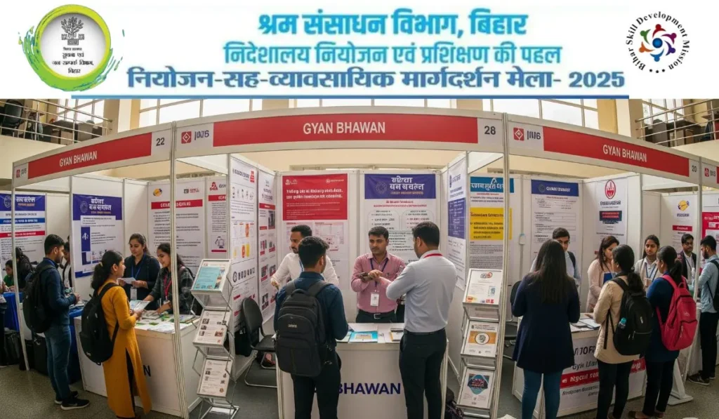 Bihar Mega Job Fair 2025 रजिस्ट्रेशन कैसे करें:- स्टेप बाय स्टेप पूरी जानकारी