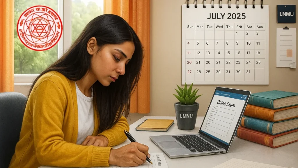 LNMU UG 2nd Semester Exam From 2024-28 कैसे भरें?